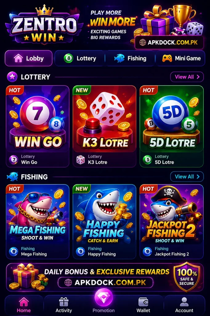 ZENTRO WIN GAME